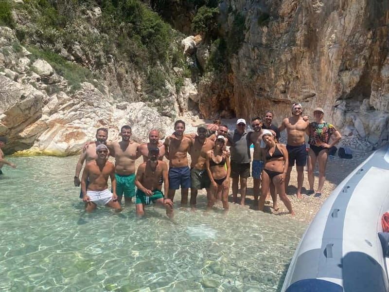 Vlorë: Speedboat Trip to Grama Bay w/ Snorkeling & Swimming - Key Points