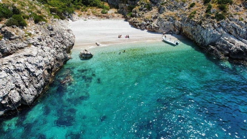 Vlorë: Speedboat Trip to Grama Bay w/ Snorkeling & Swimming - Exciting Exploration of the Karaburun Peninsulas Caves