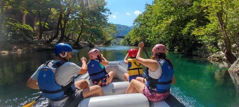 Voidomatis river Rafting Zagori - The 1.5-Hour Rafting Journey on Voidomatis River