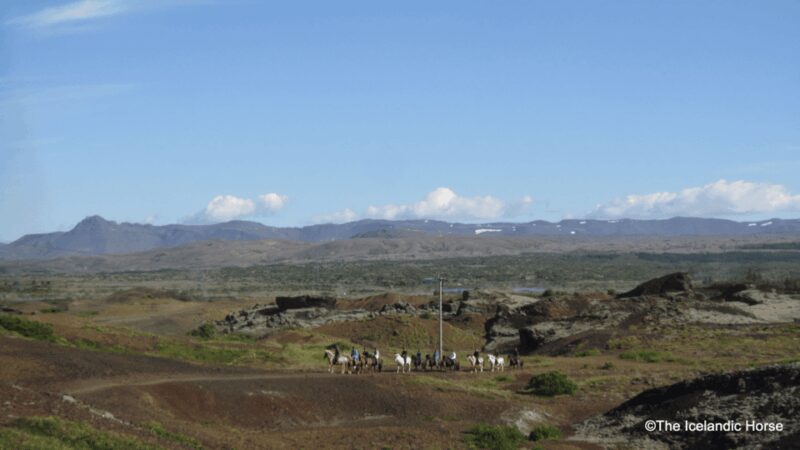 Volcanic Landscape Iceland Horse Riding Tours - Scenic Highlights of the Redhill Area