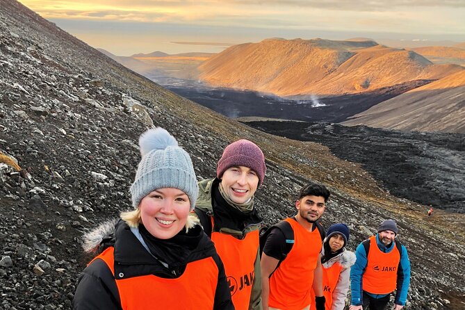 Volcano Eruption Site Hike Including Pickup from Reykjavik - Key Points