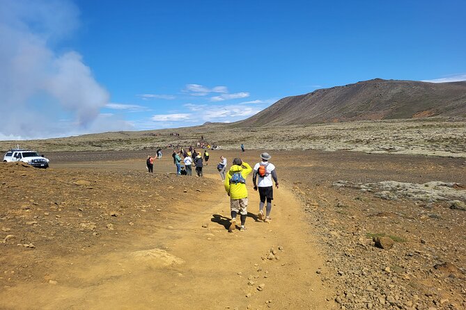 Volcano Eruption Site Hike Including Pickup from Reykjavik - Exploring the Fagradalsfjall Volcano Crater