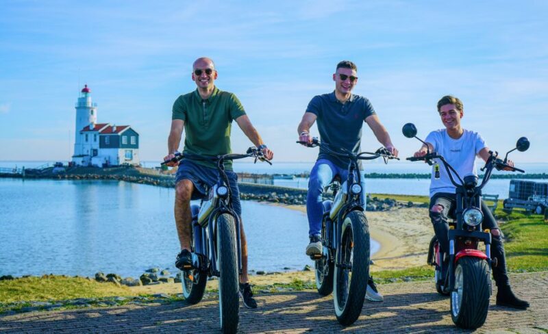 Volendam: E-Fatbike Rental - Visiting Marken: A Wooden-Facade Island Town