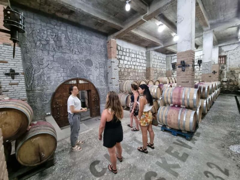 Voskevaz Winery Cellar Tour & Wine Tasting Experience - Explore Voskevaz Winery’s Historic Cellars and Ancient Amphoras