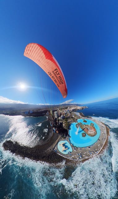 Vuelo Parapente Tenerife Teide (2200 metros) - Key Points