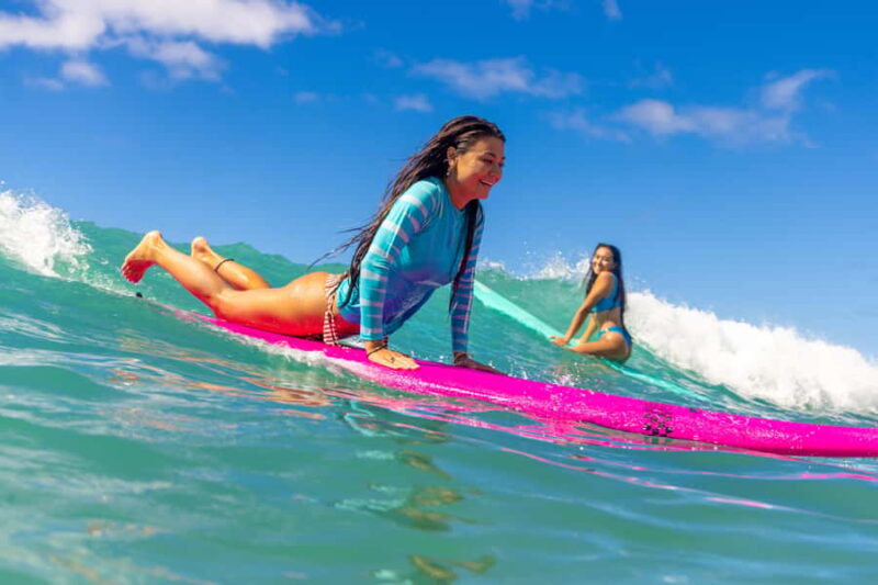 Waikiki: Surf Lesson & Bonus Beach Setup (Chairs & Umbrella) - Group Size and Booking Flexibility