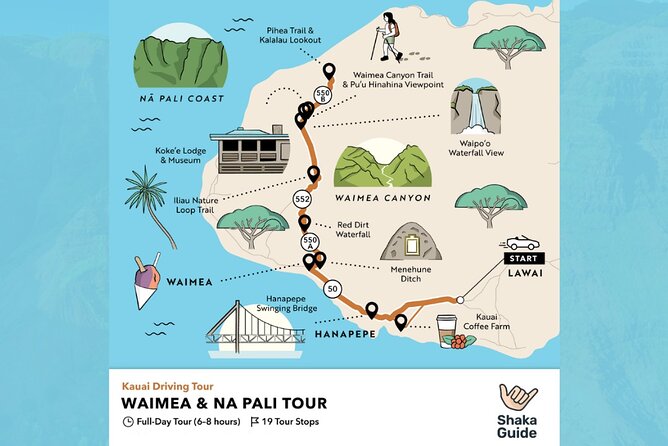 Waimea Canyon & Na Pali Driving Tour app - Exploring Waimea Canyon State Park