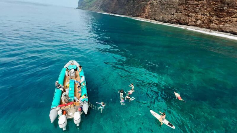 Waimea: N Pali Coast Zodiac Raft Sea Caves + Snorkel - Exploring the Remote NaPali Coast by Zodiac Raft