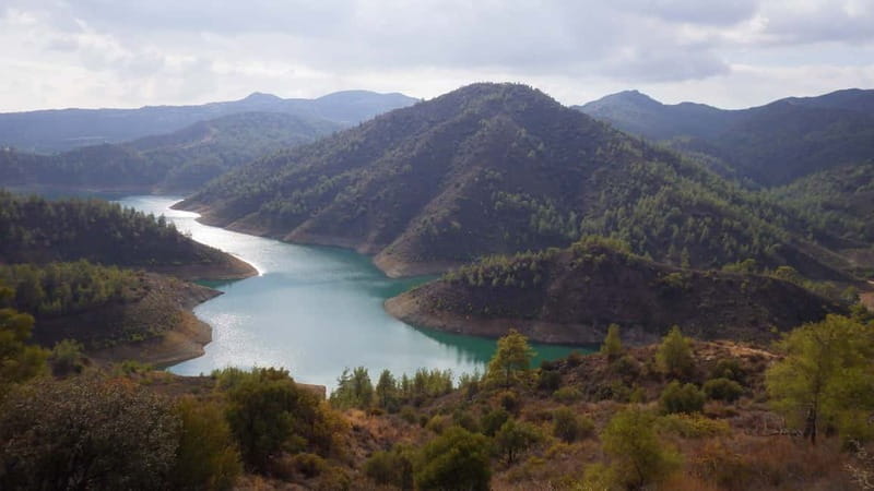 Walk around Pano Lefkara village and Lefkara lake - Scenic Walk Along Lefkara Lake’s Diverse Surroundings