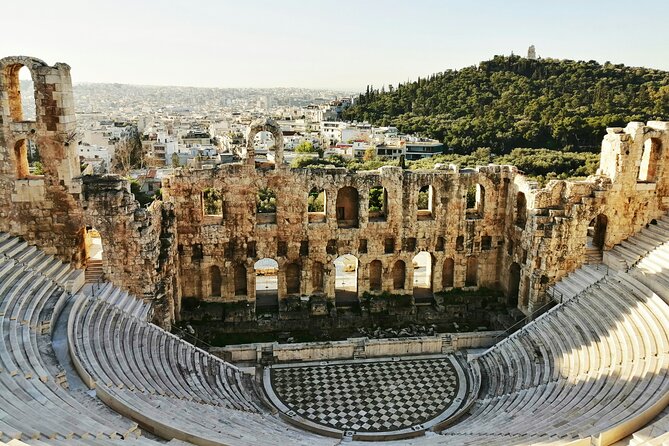 Walk through the history of Athens - The Acropolis and the View of the Parthenon