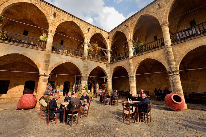 Walking City Tour Nicosia North - The Grandeur of Büyük Han and Its Contemporary Charm