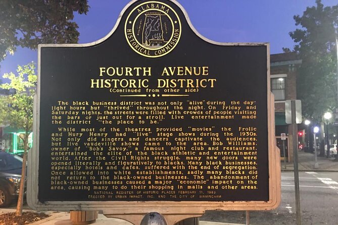 Walking Tour: Civil Rights History -The Church, Children & Community - Exploring Birmingham’s 4th Avenue Business District