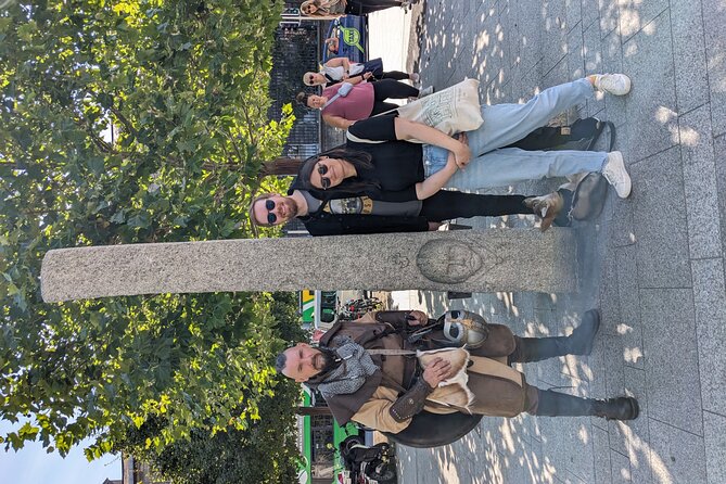 Walking Tour of Dublins Viking/Medieval Quarter with a Viking - The Role of the Guide and Group Engagement