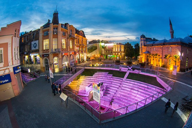 Walking tour of Plovdiv's top attractions - Exploring the Revival Gate and Surrounding Houses