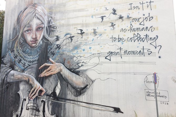 Walking tour of Reykjavik city - Walking Down Laugavegur Street and Street Art Secrets