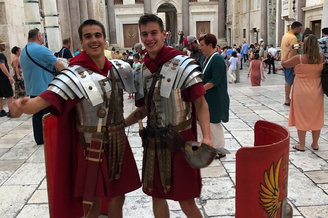 Walking Tour of Split and Diocletian's Palace - The Golden Gate and Gregory of Nin’s Statue