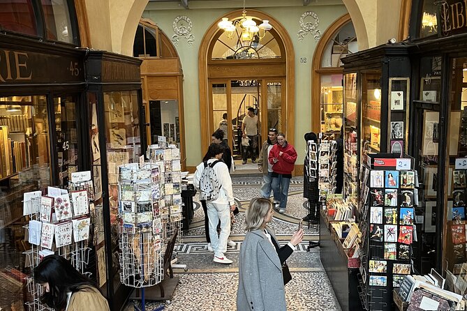 Walking tour of the Covered Passages of Paris -10 people max - Ideal Audience for This Tour