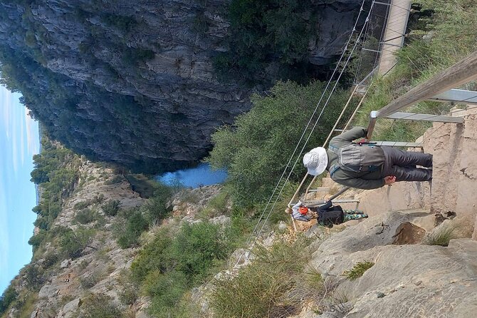 Walking Tour of the Hanging Bridges of Canyon de Turia and Chulilla Village - Walking Across the Hanging Bridges and the Turia River Gorge