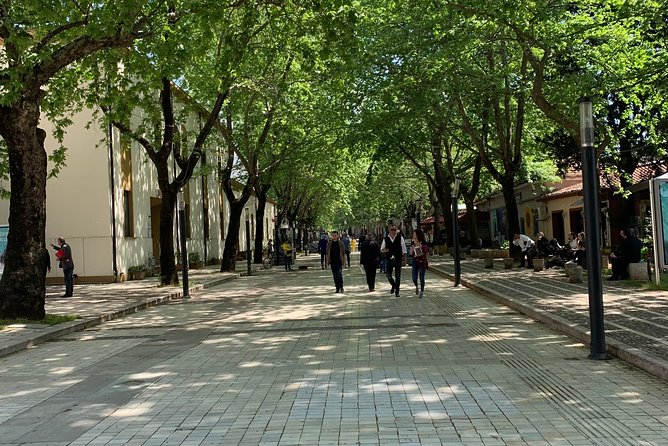 Walking Tour of Tirana - Checkpoint Monument and Resurrection Cathedral