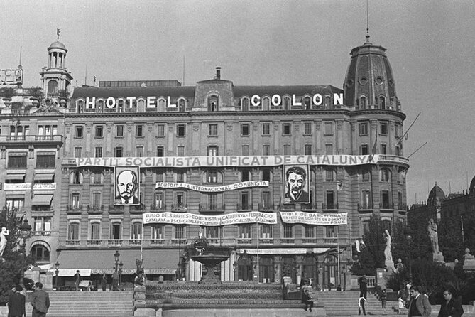 Walking Tour Spanish Civil War & Franco's Dictatorship - The Basilica de Santa Maria del Pi: The International Brigades’ Hidden Symbol