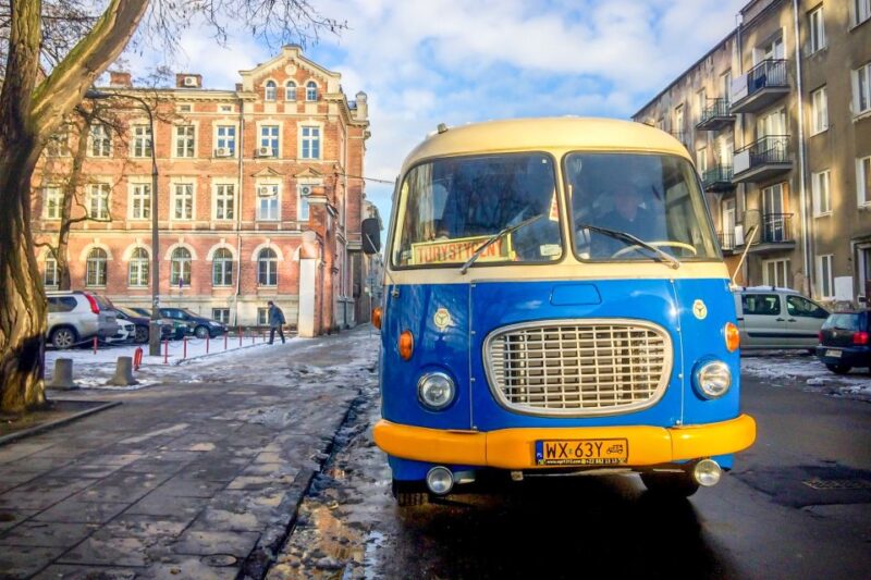 Warsaw: 2.5-Hour Dark Side - Praga District by a Retro Bus - The Guide: Knowledgeable, Humorous, and Personal