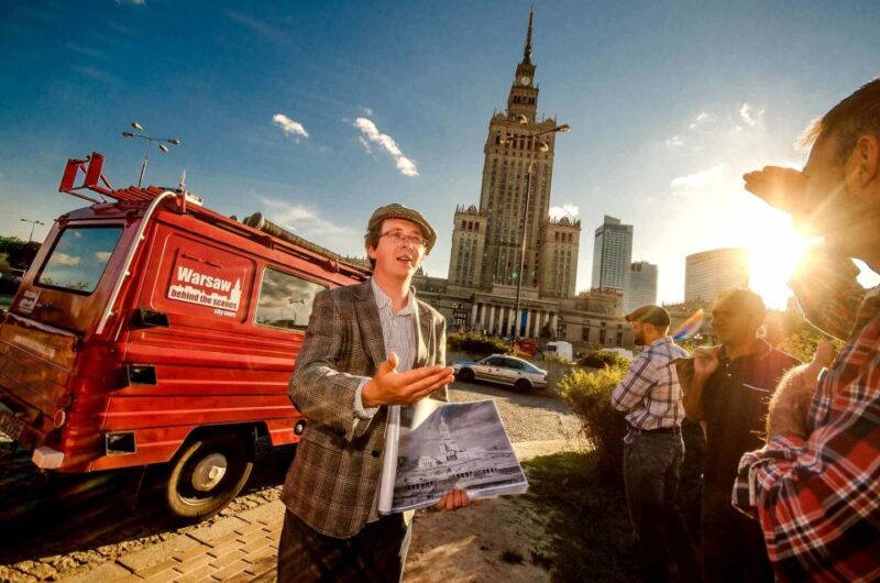 Warsaw: Behind the Scenes City Tour with Hotel Pickup - Authentic Communism-Era Transportation