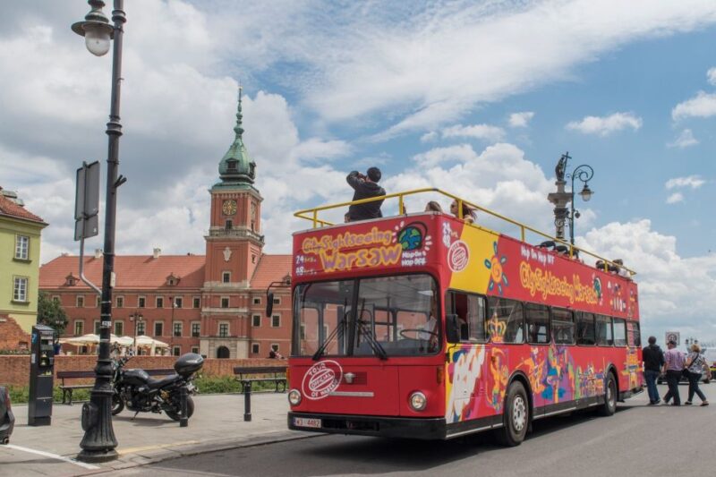 Warsaw: City Sightseeing Hop-On Hop-Off Bus Tour - The Red Route: Key Stops and Highlights