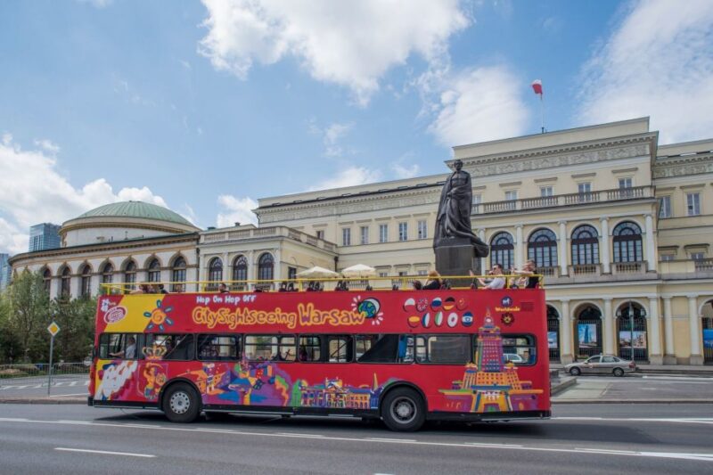 Warsaw: City Sightseeing Hop-On Hop-Off Bus Tour - The Blue Route: Cultural and Artistic Landmarks