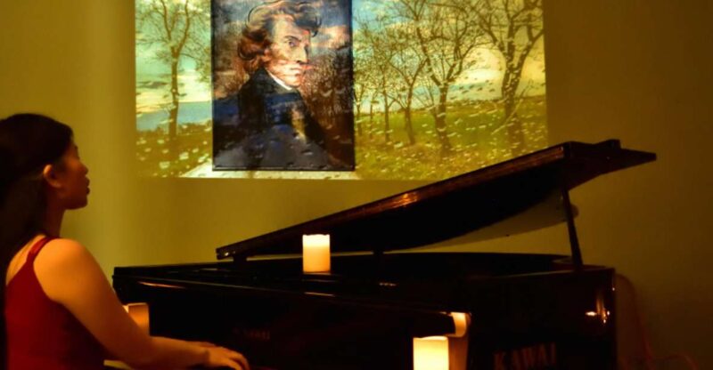 Warsaw Concert: Chopin  Painted by Candlelights with Wine - Warsaw’s Historic Chopin Salon: A Step Back in Time