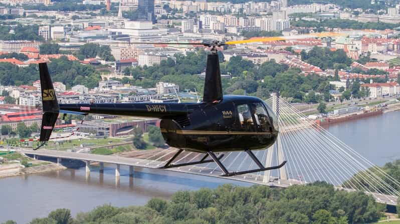 Warsaw: Helicopter Private Tour - The Scenic Route Along the Vistula River