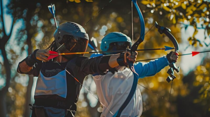 Warsaw: Private Archery Tag - Equipment and Safety Measures During the Game