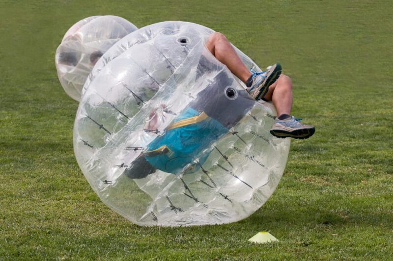 Warsaw: Private Bubble Football Game (1 Hour) - Key Points