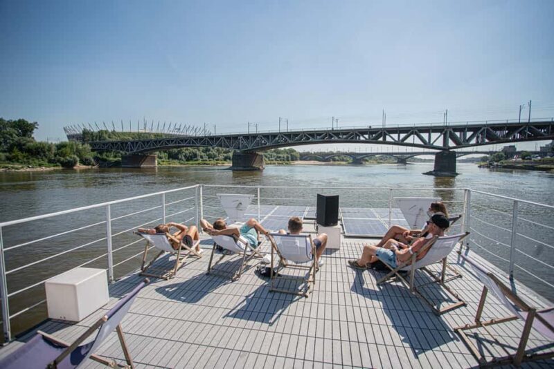 Warsaw: Vistula River Public Cruise on iBarka - The Modern iBarka Vessel