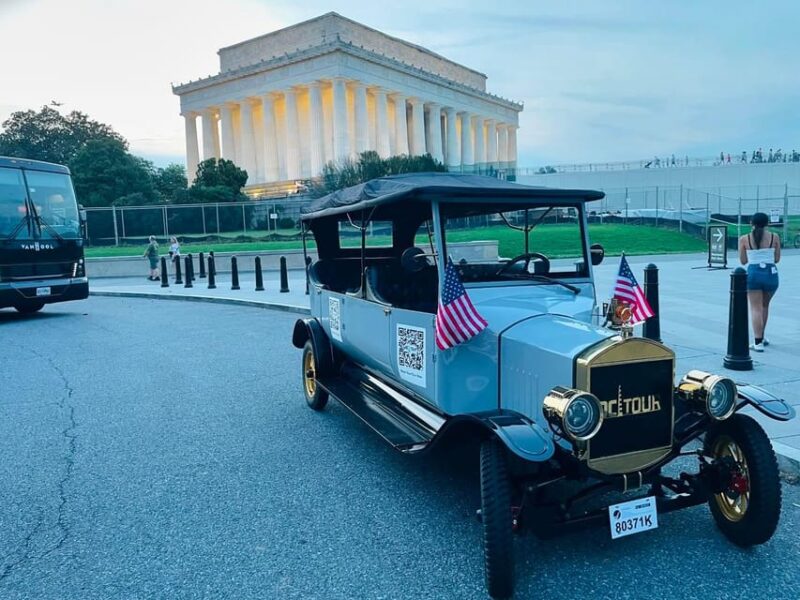 Washington, DC: Day & Night Electric Cart & Vintage Car Tour - Key Points