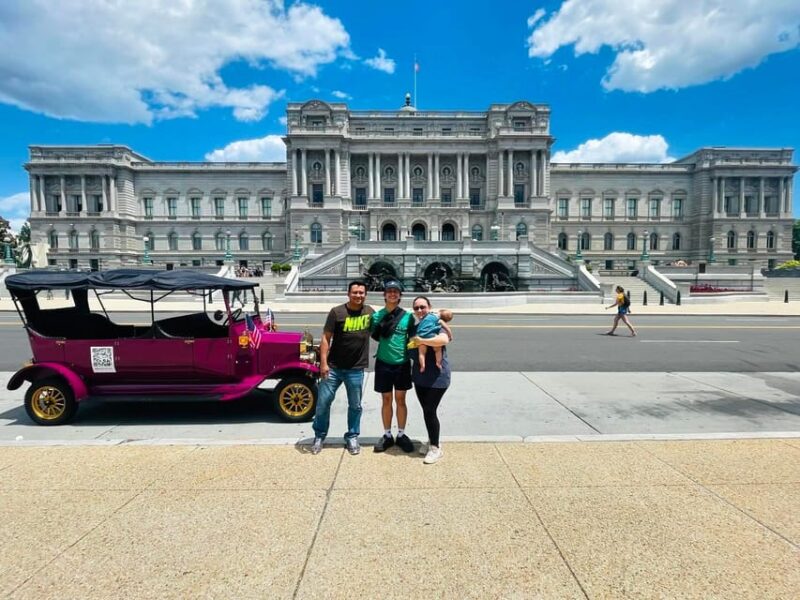 Washington, DC: Day & Night Electric Cart & Vintage Car Tour - Frequently Asked Questions