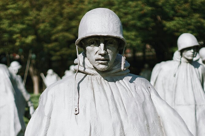 Washington DC Day to Night with Mount Vernon Small Group 12 Tour - The Korean War Veterans Memorial and the U.S. Mint