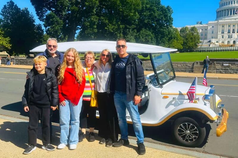 Washington DC: Guided Monuments Tour by E-Cart with Blankets - Highlights of Major Landmarks and Monuments