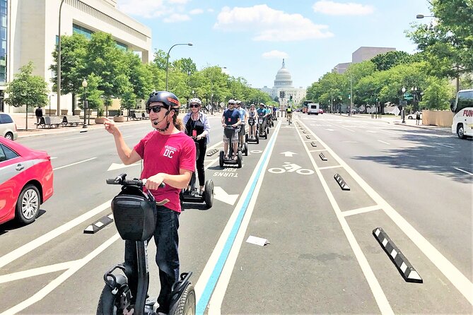 Washington DC "See the City" Guided Sightseeing Segway Tour - Key Points