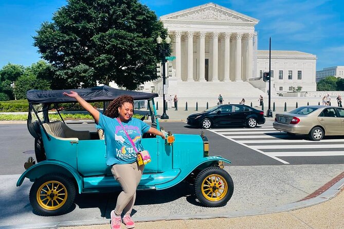 Washington DC Sightseeing Tour by Electric cart or Vintage Car - Jefferson Memorial and Its Quotes