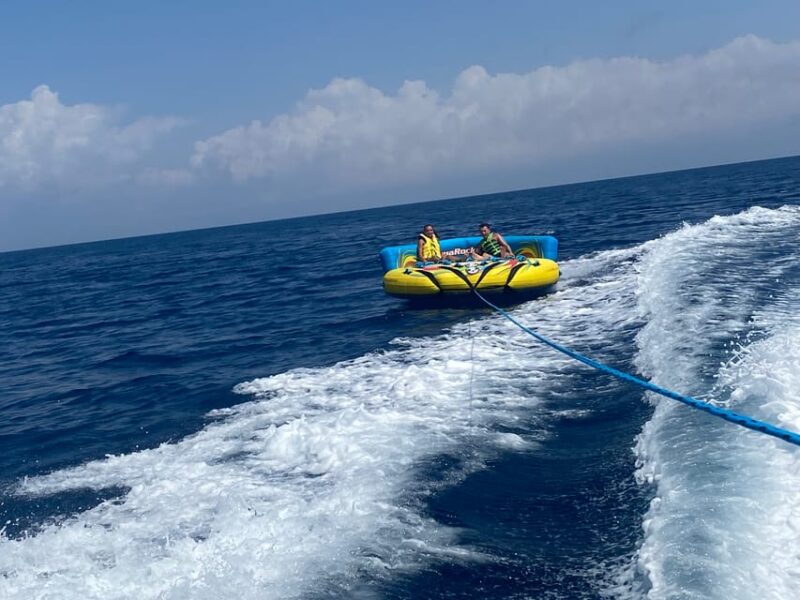 Water Activities Slider or Crazy Sofa - The Thrill of Being Dragged at High Speed in the Ocean