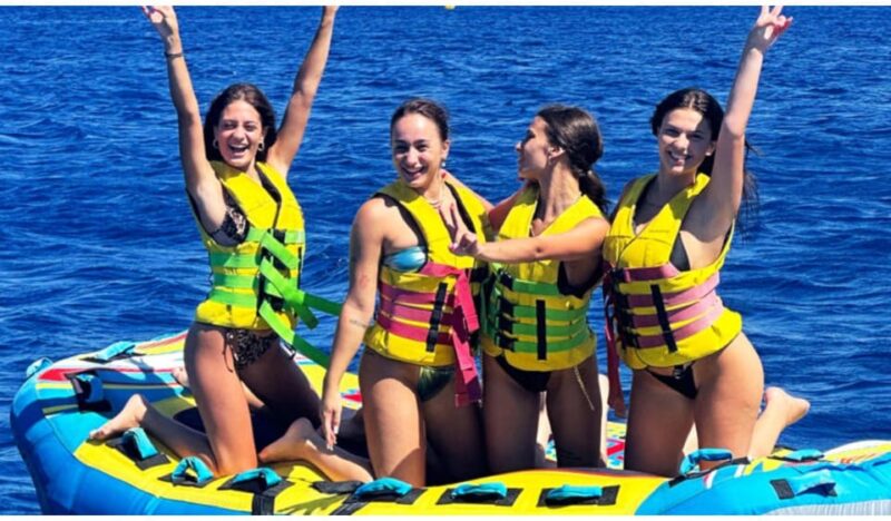 Water Activities Slider or Crazy Sofa - The Safety and Preparation at Blue Water Club