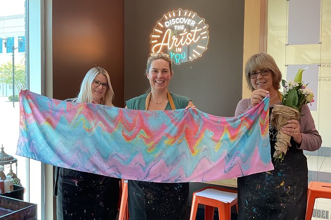 Water Marbling Workshop in Voorhees, NJ - The Experience at Mosaic Art Studio