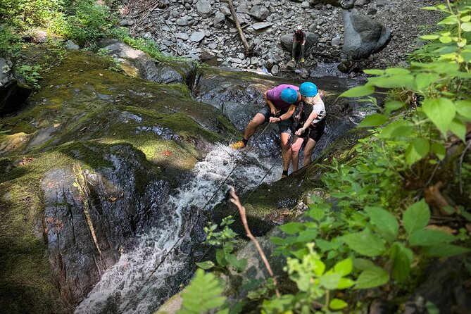 Waterfall Rappelling in Bear Creek PA - Key Points