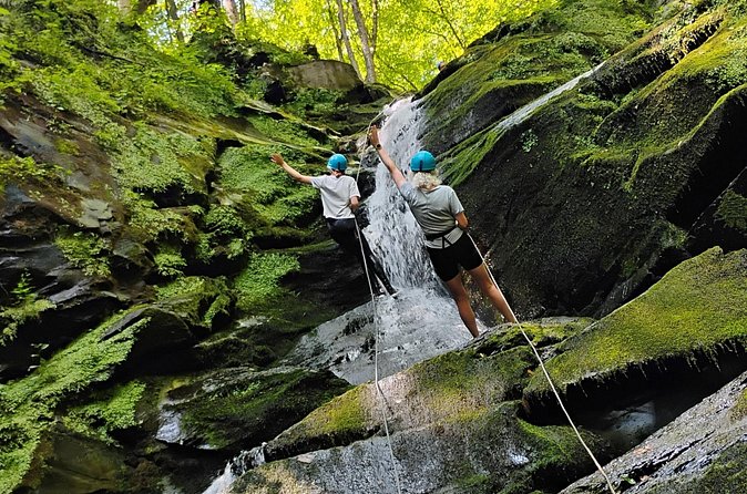 Waterfall Rappelling in Bear Creek PA - Physical Requirements and Accessibility