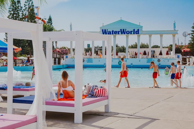 Waterworld Water Park Admission Ticket in Ayia Napa - Themed Waterpark with Greek Setting