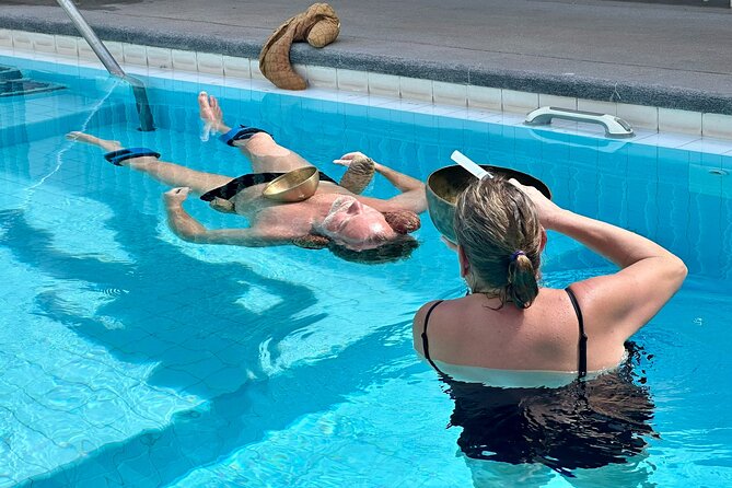 Watsu Floating Massage in a Warm Pool - The Experience with Floating Supports and Optional Underwater Guidance