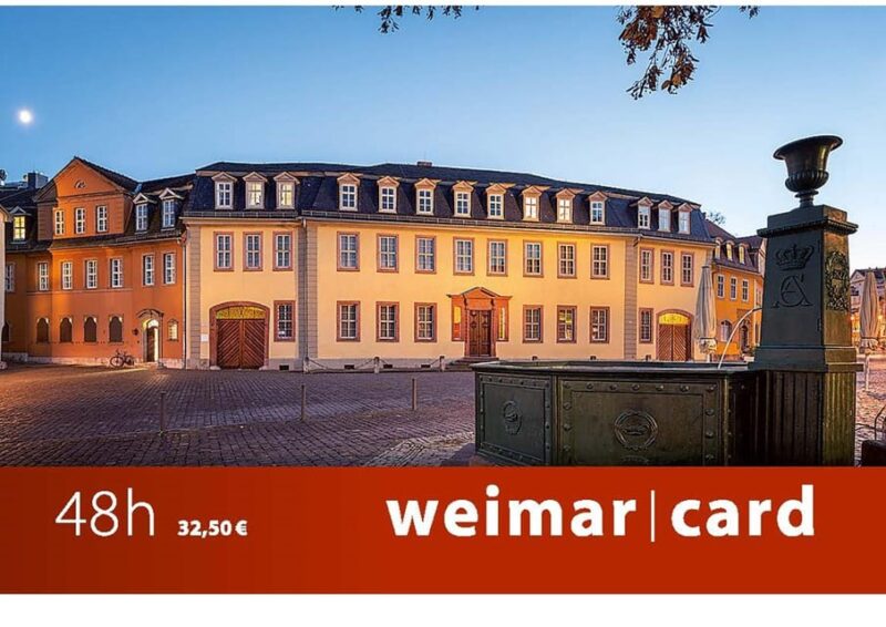 weimar card - Abholung in der Tourist Information Weimar - Frequently Asked Questions