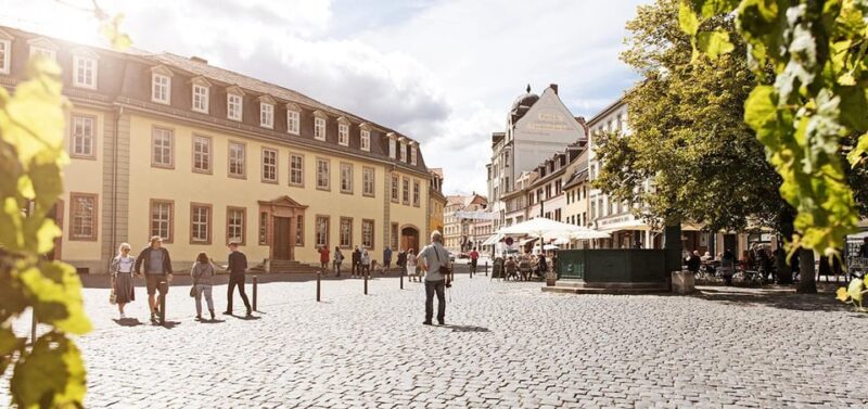 Weimar: Old Town Guided Walking Tour - Discovering Weimar’s Historic Heart at the Tourist Information Starting Point