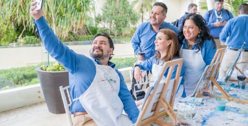 Weimar: Painting with a meal  paint pictures, relax, enjoy dinner - Discover Weimar’s Artistic Twist: Painting with a Meal