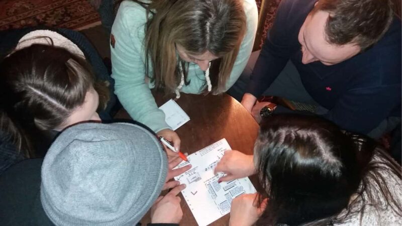 Weimar: The Wisdom of Life, puzzle game with dinner at a restaurant - Discover the Unique Puzzle Game "The Wisdom of Life" in Weimar